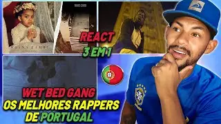 REACT 3 EM 1 Wet Bed Gang - Mais Caro / Wet Bed Gang - Devia ir / Wet Bed Gang - Aleluia