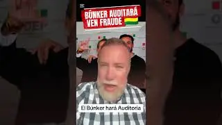 Politicians from the Bunker request and conduct an audit of the 2025 Bolivian Elections #bolivia