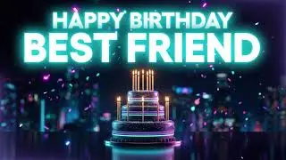 Happy Birthday Best Friend Song 🎂 Upbeat Party Version! 🎷