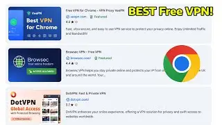 How To Add FREE & Best VPN for Google Chrome & Brave (Lifetime Free VPN)