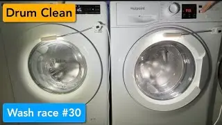 Wash Race #30 | LG vs Hotpoint - Drum Clean