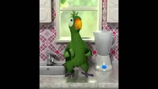 Talking Pierre the Parrot, android game.