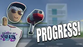 Building my DREAM GAME In Rec Room Week 2!