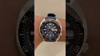 Seiko King Turtle Dark Manta Ray Save The Ocean SBDY079