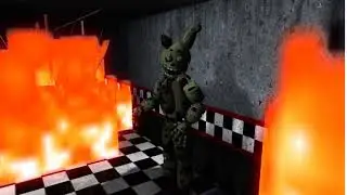 fnaf springtrap die in a fire