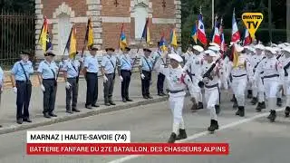 Batterie fanfare du 27e bataillon de Marnaz