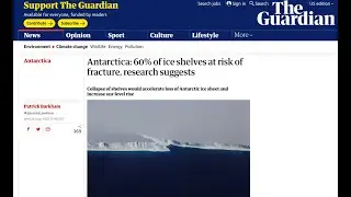 Antarctica: 60% of ice shelves at risk of fracture