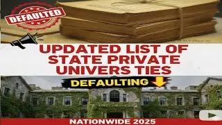 UGC Defaulter Universities 2025 । Updated list of 37 private Universities । Complete details । Phd 