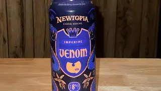 Newtopia Cider House Imperial Venom Review. An Alcoholic Beverage Crafted By U-God Of Wu-Tang Clan
