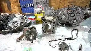 😃 Suzuki LTZ 400 opis wymienianych części👍 pomiar cylindra wyciągnięty łańcuszek rozrządu motoRozwad