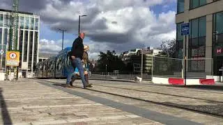 Trams at: Centenary Square, 5/9/20