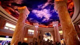 Lighting show of the Roman Dome