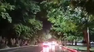 Lahore long drive rainy night with Atif song