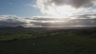 View from Ticloy Top over the Braid valley near Broughshane