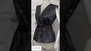 How to make reversible vest #sewing #fashion #diy #sewingtutorial #tailor #sewingtips #hijab