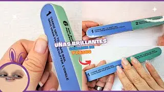 &iexcl;PRUEBO la LIMA de 7 PASOS para U&Ntilde;AS BRILLANTES! ✨💅 &iquest;Funciona en casa?