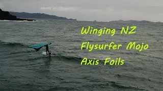 Flysurfer Mojo 4.5m + Axis Foils 830 HPS + Axis Froth 4’9” 70L – Wingfoiling New Zealand