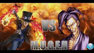 A Duel of Dragon Fire and Shadow Blades: Sabu (One Piece) vs. A.Karasu (Ninja Masters) MUGEN Clash!