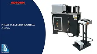 DIDELON MACHINES OUTILS - PRESSE PLIEUSE HORIZONTALE PH40NC ADFORM
