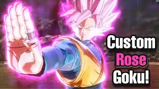 Goku As Super Saiyan ROSE! NEW Custom Mentor Goku Black In Dragon Ball Xenoverse 2