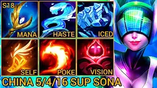 Country 2 Sona Support 5/4/16 - China Server Wild Rift Season 18 New Build Best Tier By Tiarty