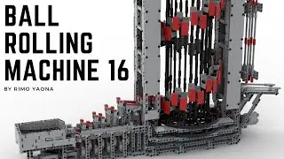 Lego GBC Module - Ball Rolling Machine 16 by Rimo Yaona