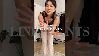 Affordable Linen Pants! #linenpants #petitefashion