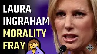 🤦🏽&zwj;♀️ Morality Fray: Laura Ingraham rebukes Biden's response to Hamas propaganda but spews her own?!