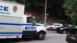 NYPD Technical Assistance Response Unit arriving to a barricaded EDP in Washington Heights Section 8
