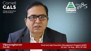 Cornell - Sathguru: Food and Agri Executive Management Program