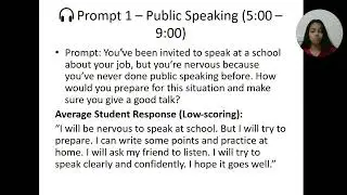 PTE Core: Talk Like a Pro, Think Like a Boss – Respond to a Situation