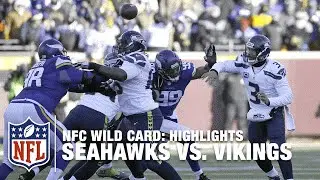 Seahawks vs. Vikings | NFC Wild Card Highlights | NFL