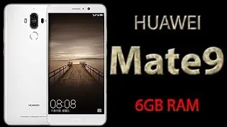 Huawei Mate 9 6GB RAM - Unboxing & First Impressions (Antutu Benchmark & Size Comparison)