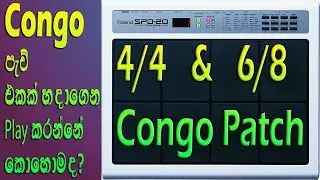 SPD 20 Congo Patch Create & Play