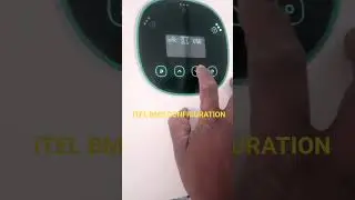 Itel 6kv inverter with connect itel lithium battery 48v 100ah bms setting