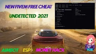 FIVEM NEW MOD MENU | FREE DOWNLOAD | AIMBOT, UNLIMITED MONEY, WALLHACK | UNDETECTED 2021