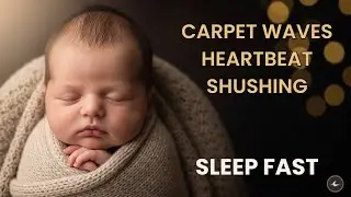 (0&ndash;6 месяцев) Мгновенно успокаивает плач: 12-часовые волны океана + сердцебиение + шуршание