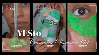 Yes To Cucumbers Sensitive Skin Set Review | Best Soothing Masks for Sensitive Skin