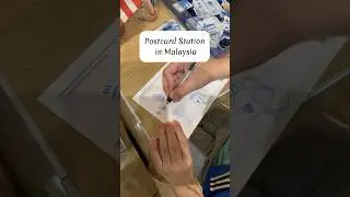 Postcard station in Central Market, KL. Use my Klook discount code REPLIKATE. ✈️KateWasHere.com