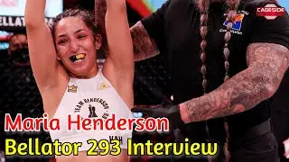 Bellator 293: Maria Henderson on Benson's retirement, being seen as more than his wife