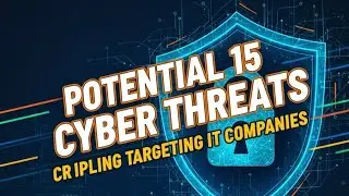 15 потенциальных киберугроз, способных парализовать работу ИТ-компаний #кибербезопасность #индия ...