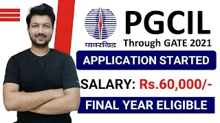 PGCIL Recruitment through GATE 2021 | PSU with GATE 2021 | Latest Engineering Jobs 2021