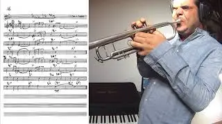 All of me - trumpet cover (slow theme tutorial) [PDF free download]