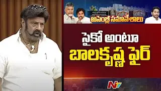 Nandamuri Balakrishna Hot Comments on YS Jagan in Assembly | NTV Telugu