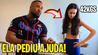 ELA PESA 42KG E ME PEDIU AJUDA!