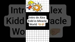 Intro de Alex Kidd in Miracle World 🤜🏼🤛🏼 #alexkiddinmiracleworld, #alexkidd, #sega, #retro, #intro