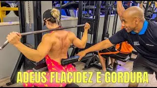 TREINO PARA ELIMINAR DE VEZ COM A GORDURA NO DORSAL | TREINO DE MEMBROS SUPERIORES FEMININO
