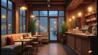 Cozy Rainy Caf&eacute; Vibes ☁️ | 46-Minute Jazz Lofi for Lazy Afternoons