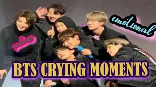 BTS MEMBER'S ||SAD😔 CRYING😢 AND EMOTIONAL MOMENTS ||BTS CRYING MOMENTS ||