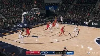 NBA Live 19 - Utah Jazz vs Houston Rockets - Gameplay (HD) [1080p60FPS]